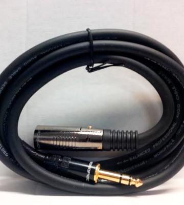 Monoprice XLR Male to 1/4inch TRS Male Cable - Bestadvisor