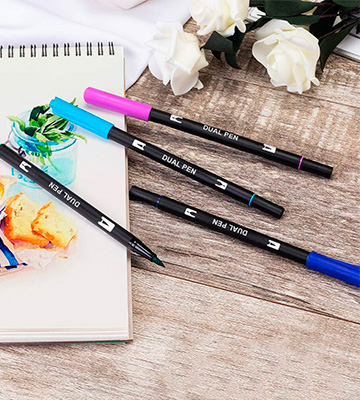 Aen Art Dual Pen Calligraphy Brush Marker Pens - Bestadvisor