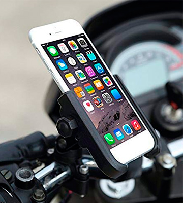 ILM 4333305286 Bike Motorcycle Phone Mount Aluminum Bicycle Cell Phone Holder Accessories - Bestadvisor