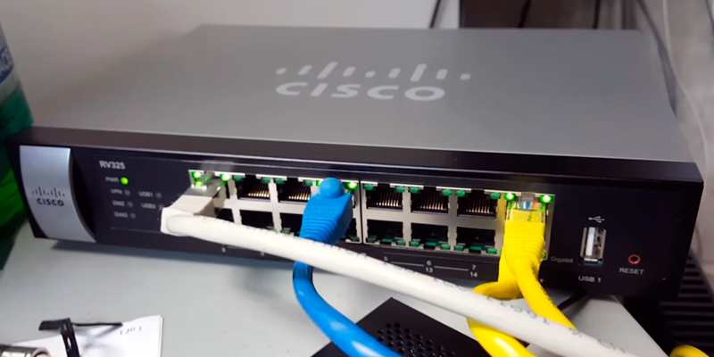 Cisco Systems RV325K9NA Gigabit Dual WAN VPN Router in the use - Bestadvisor