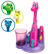 Brusheez Cute Animal Cover Children's Electric Toothbrush