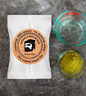Grizzly Mountain Beard Dye Organic & Natural Brown - Bestadvisor