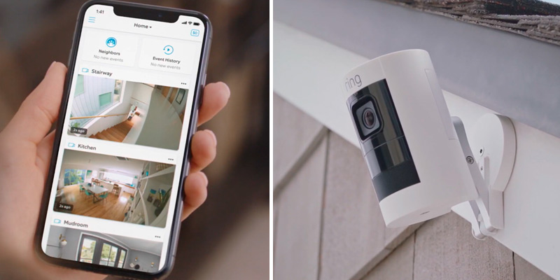 Ring Stick Up Cam Battery HD Security Camera in the use - Bestadvisor
