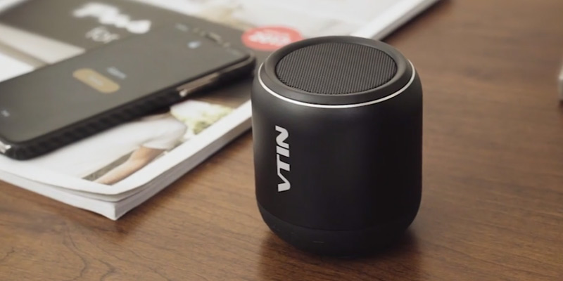 VTIN IPX5 Mini Bluetooth Waterproof Speaker in the use - Bestadvisor