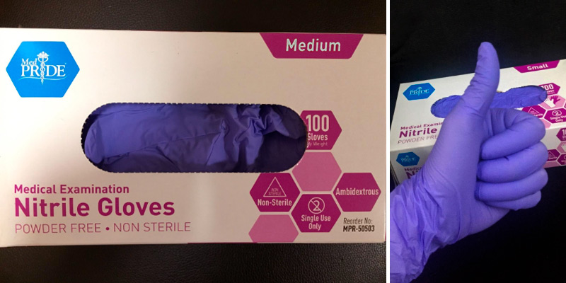 Review of Medpride Medical Examination Nitrile Glove