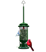 Brome 1057-V01 Squirrel Buster Standard Wild Bird Feeder with 4 Metal Perches