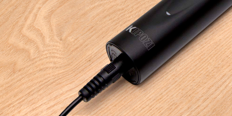 KIPOZI USB Fast Charging Sonic Electric Toothbrush in the use - Bestadvisor