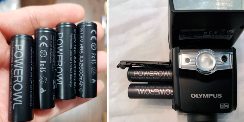 Review of POWEROWL High Capacity 2800mAh AA Rechargeable Batteries