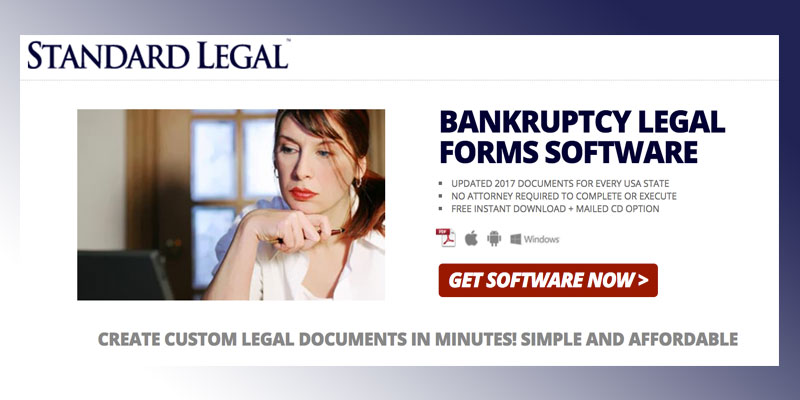 Detailed review of Standard Legal Bankruptcy Legal Forms Software - Bestadvisor