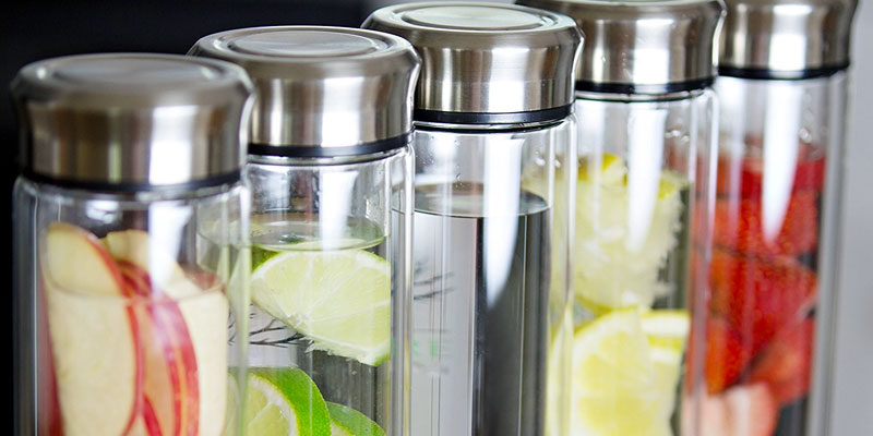 Pure Zen Tea Glass Water Bottle Infuser application - Bestadvisor