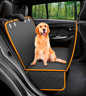 Active Pets Dog Back Seat Cover Protector Waterproof Scratchproof Nonslip Hammock - Bestadvisor