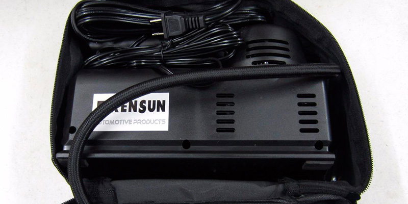 Kensun YS-205 Portable Air Compressor Tire Inflator in the use - Bestadvisor