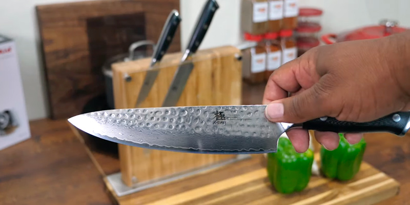 Review of Kyoku Damascus 8" Chef Knife