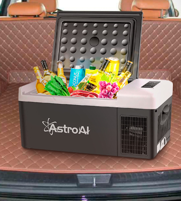 AstroAI 16-Quart 12V Car Refrigerator - Bestadvisor