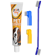 Ortz Dog Toothpaste and Toothbrush Set