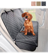 VIEWPETS Bench Car Seat Cover Protector Waterproof, Heavy-Duty and Nonslip Pet Car Seat Cover