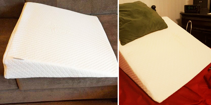 Review of Brentwood Home Therapeutic Foam Bed Wedge Pillow