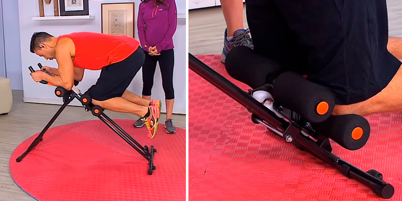 Fitlaya Fitness Foldable Core & Abdominal Trainers AB Workout Machine in the use - Bestadvisor