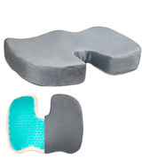 Dr. Flink Chair Seat Cushion Gel-Enhanced Memory Foam