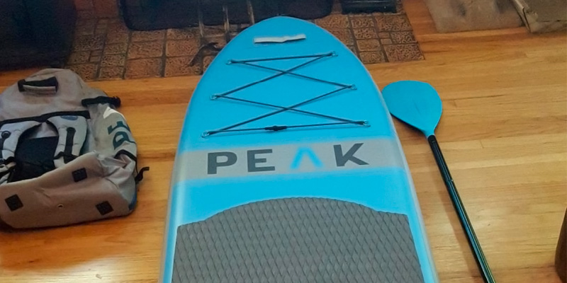 Detailed review of ISLE Surf and SUP PEAK Inflatable Stand Up Paddle Board - Bestadvisor
