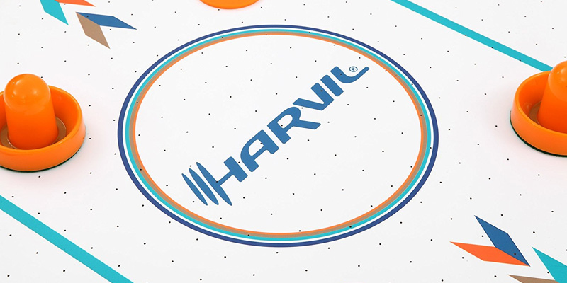 Detailed review of Harvil 4' Air Hockey Table with Electronic Scorer - Bestadvisor