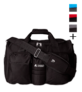 Everest S223-BK Gym Bag with Wet Pocket