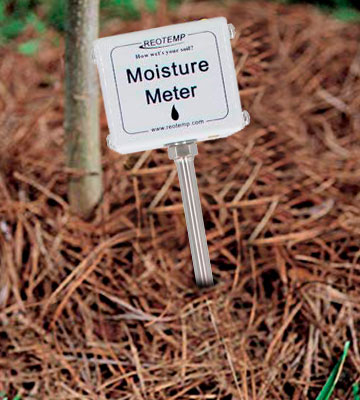 REOTEMP Moisture Meter Garden and Compost (15 Inch Stem), Garden Tool Ideal for Soil, Plant, Farm and Lawn Moisture Testing - Bestadvisor