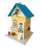 Cartman BH001 Colored Country Cottages Bird House