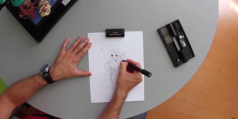 Wacom MDP123 Inkling Digital Sketch Pen in the use - Bestadvisor