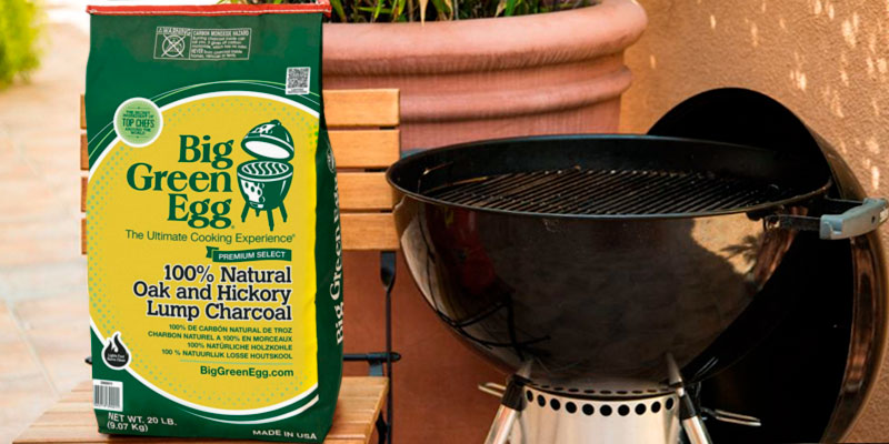 Review of Big Green Egg CP 20-pound Natural Lump Charcoal