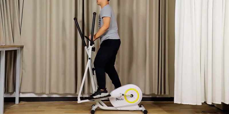 Review of Doufit EM-01 Portable Elliptical Trainer for Home Gym