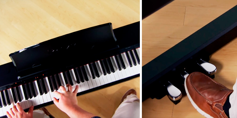 Casio PX-760 Privia Digital Home Piano in the use - Bestadvisor