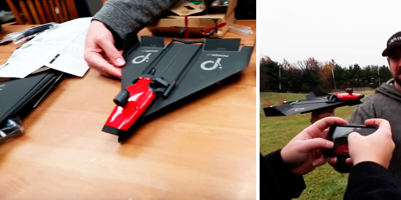 PowerUp FPV Paper Airplane VR Drone Model Kit in the use - Bestadvisor