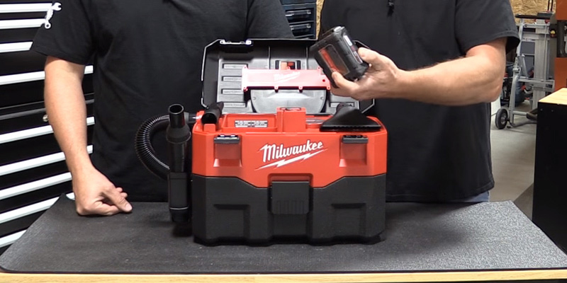 Review of Milwaukee M18 2 Gal. 18-Volt Lithium-ion Cordless Wet/Dry Vacuum
