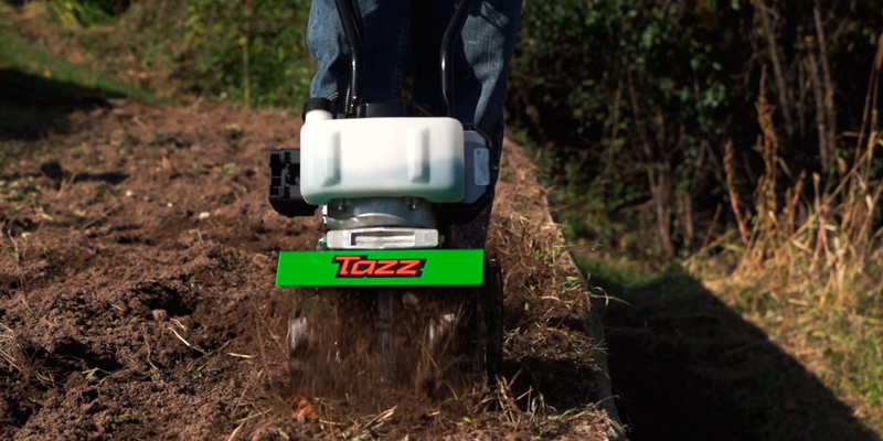 TAZZ 35351 33CC Viper Mini Cultivator, Green in the use - Bestadvisor