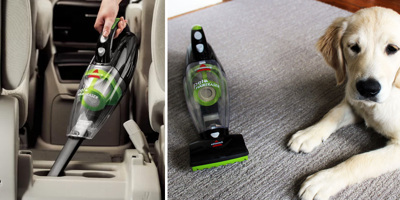 Bissell 1782 Pet Hair Eraser Cordless Hand and Car Vacuum in the use - Bestadvisor