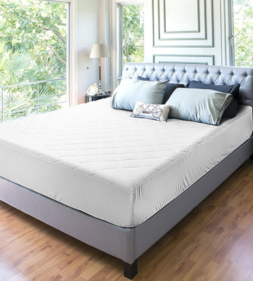 Utopia Bedding UB0044 Quilted Fitted Mattress Pad - Bestadvisor