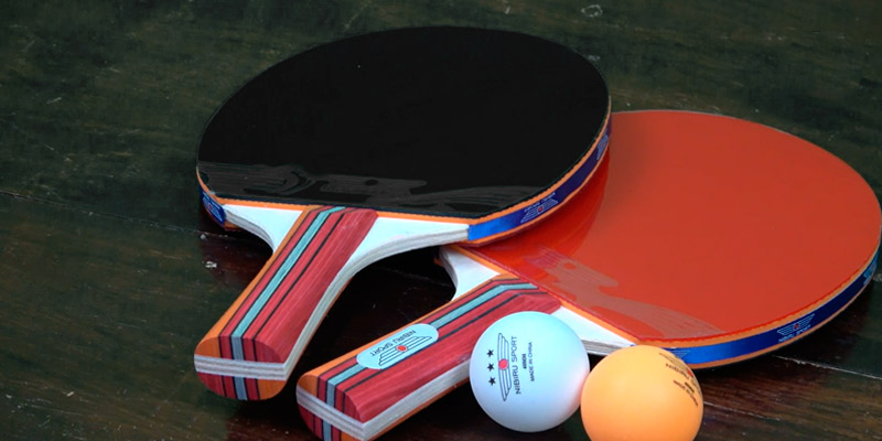 Review of NIBIRU SPORT Set (4-Player Bundle) Ping Pong Paddle