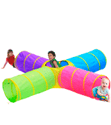 Hide N Side 4-way Kids Play Tunnel