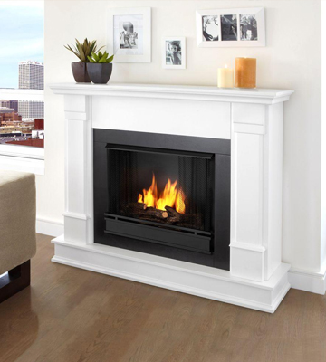 Real Flame G8600W Silverton Gel Fireplace in White - Bestadvisor