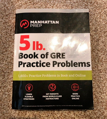Manhattan Prep 5 lb. Book of GRE Practice Problems - Bestadvisor