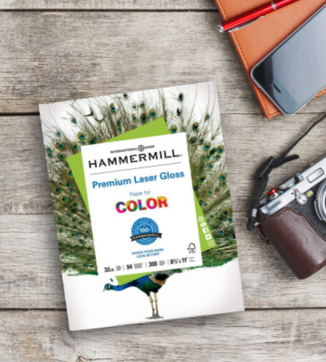 Hammermill 300-Pack Premium Laser Gloss Copy Paper for Photo Printing - Bestadvisor