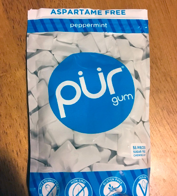 PUR Peppermint Aspartame Free, Sugar Free, 100% Xylitol, Natural Chewing Gum - Bestadvisor