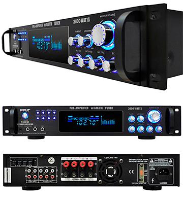 Review of Pyle P3001AT Hybrid Pre Amplifier with AM/FM Tuner