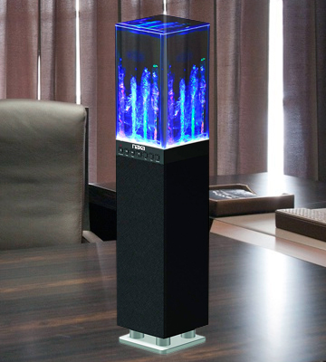 Naxa NHS-2009 Dancing Water Light Tower Speaker System Bluetooth - Bestadvisor
