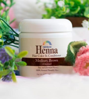 Henna Rainbow Hair color&conditioner Med Brown (Chestnut) - Bestadvisor