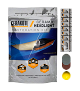 CERAKOTE 3 Easy Steps Ceramic Headlight Restoration Kit