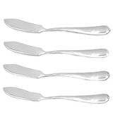 Crysto set of 4 Stainless Steel Butter Knife