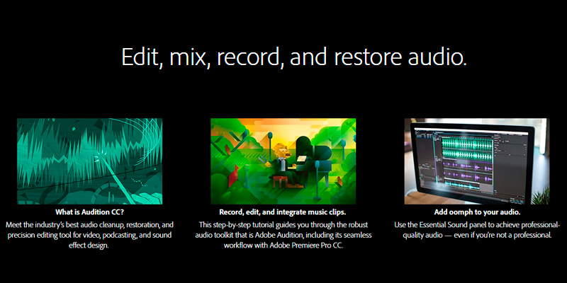 Review of Adobe Audition CC: Audio Recording, Mixing, and Restoration