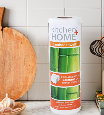 Kitchen + Home Bamboo Towels Reusable Eco Friendly - Bestadvisor